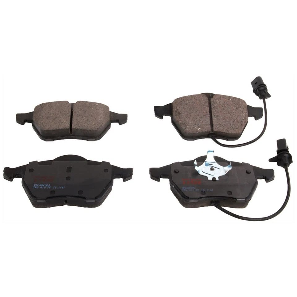 KIT-070624-138 TRW Juego de 2 ruedas discos de freno y kits de pastillas delanteras para Audi TT Quattro Foto 3 de 4