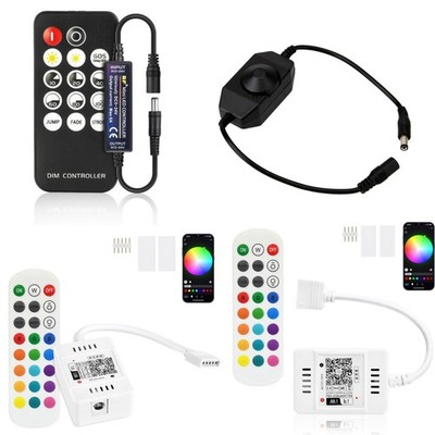 Smart APP WiFi RGB RGBW LED Streifen Remote Controller Android Echo Alexa Dimmar