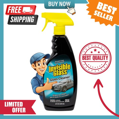 #ad Stoner Car Care Invisible Glass Premium Glass Cleaner and Window Spray 22Oz $4.80
