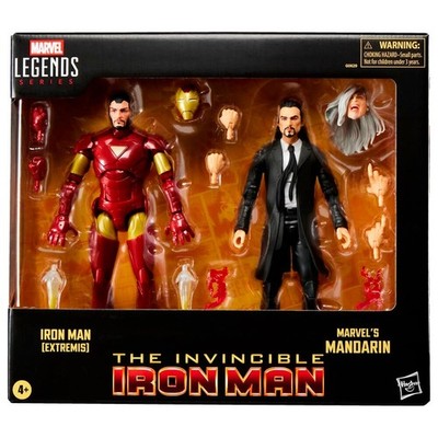 Hasbro Marvel Legends Series 6'' Iron Man Extremis & Marvels Mandarin  Neu/OVP