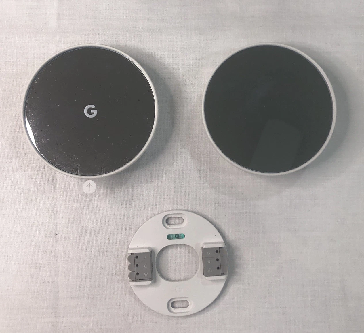 2 pack Google Nest Thermostat Smart WiFi G4CVZ GA01334-US White FOR PARTS
