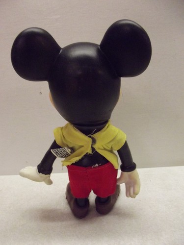 RARE VINTAGE PLASTIC JOINTED WALT DISNEY MICKEY MINNIE GOOFY PLUTO FIGURES DOLLS - Picture 9 of 11
