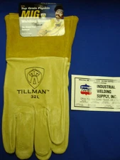 TILLMAN 32L Premium TIG GLOVES Large Top Grain Pigskin