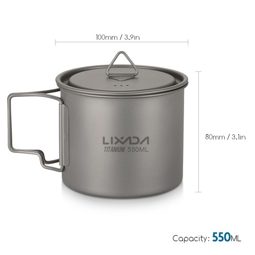 Lixada Ultralight Cup Outdoor Portable Camping Picnic Water Cup U8S8 - Picture 11 of 11