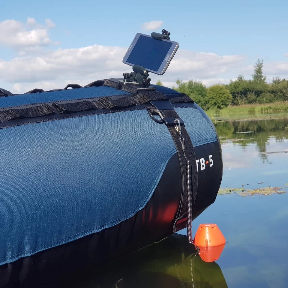 Support Téléphone Float Tube Pêche Compatible Deeper  - Immagine 2 di 4