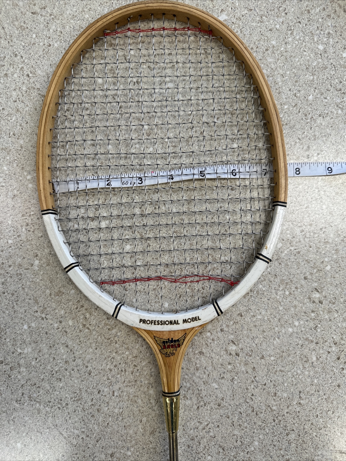 Vintage Golden Eagle Badminton Racket decorative sports wood eBay