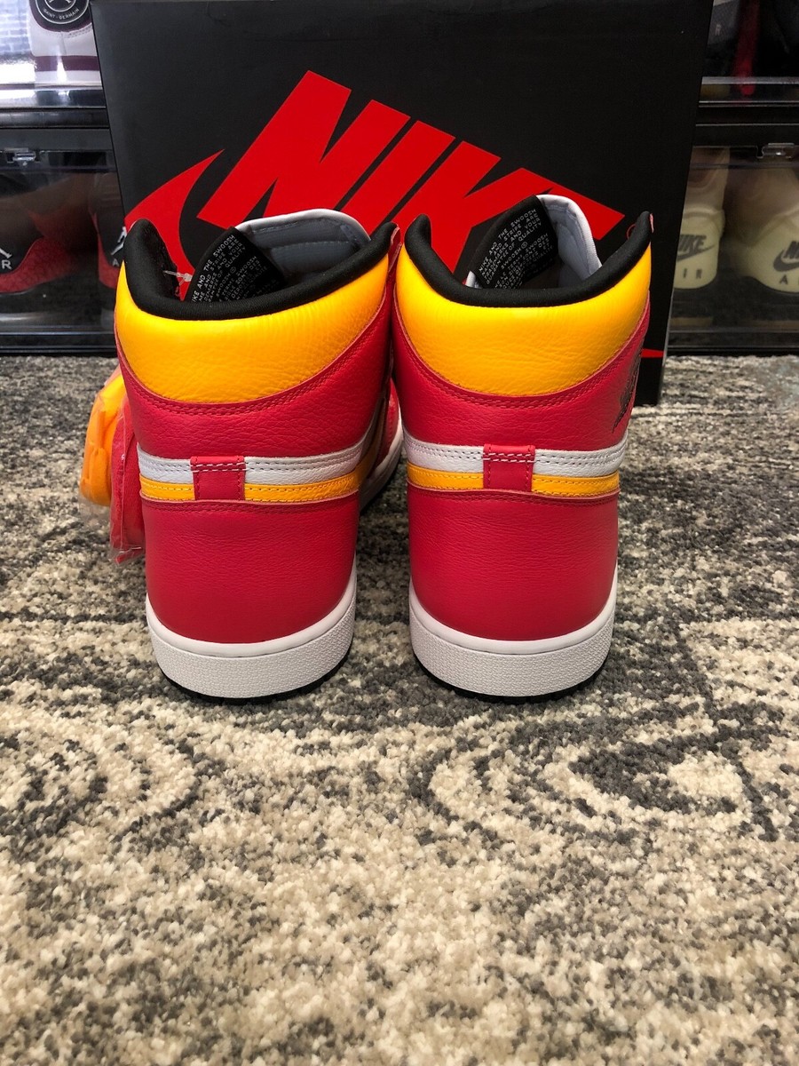 Size 14 - Jordan 1 Retro High OG Light Fusion Red 2021 for