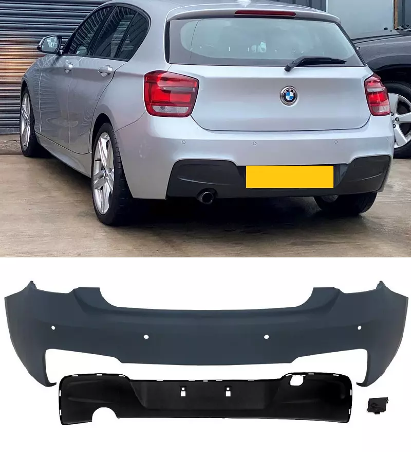BMW 1 SERIES F20 F21 11 15 PRE LCI M SPORT LOOK STYLE REAR BUMPER