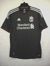 Adidas Official ClimaCool T-Shirt Men M Gray LIVERPOOL FOOTBALL CLUB V-Neck