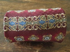 100% Silk MARK ALEXANDER Red Gold LAVISH Florentine BOLD Gent's Tie Necktie