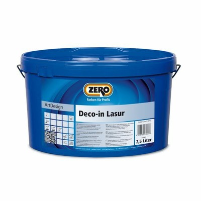 Zero DecoIn Lasur - 2,5 Liter  Apricot