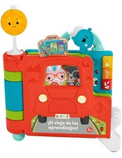 Fisher-Price HCL17 Książka z opowieściami Siedzenie i stonie Zabawa od 6 miesięcy w języku hiszpańskim ✅