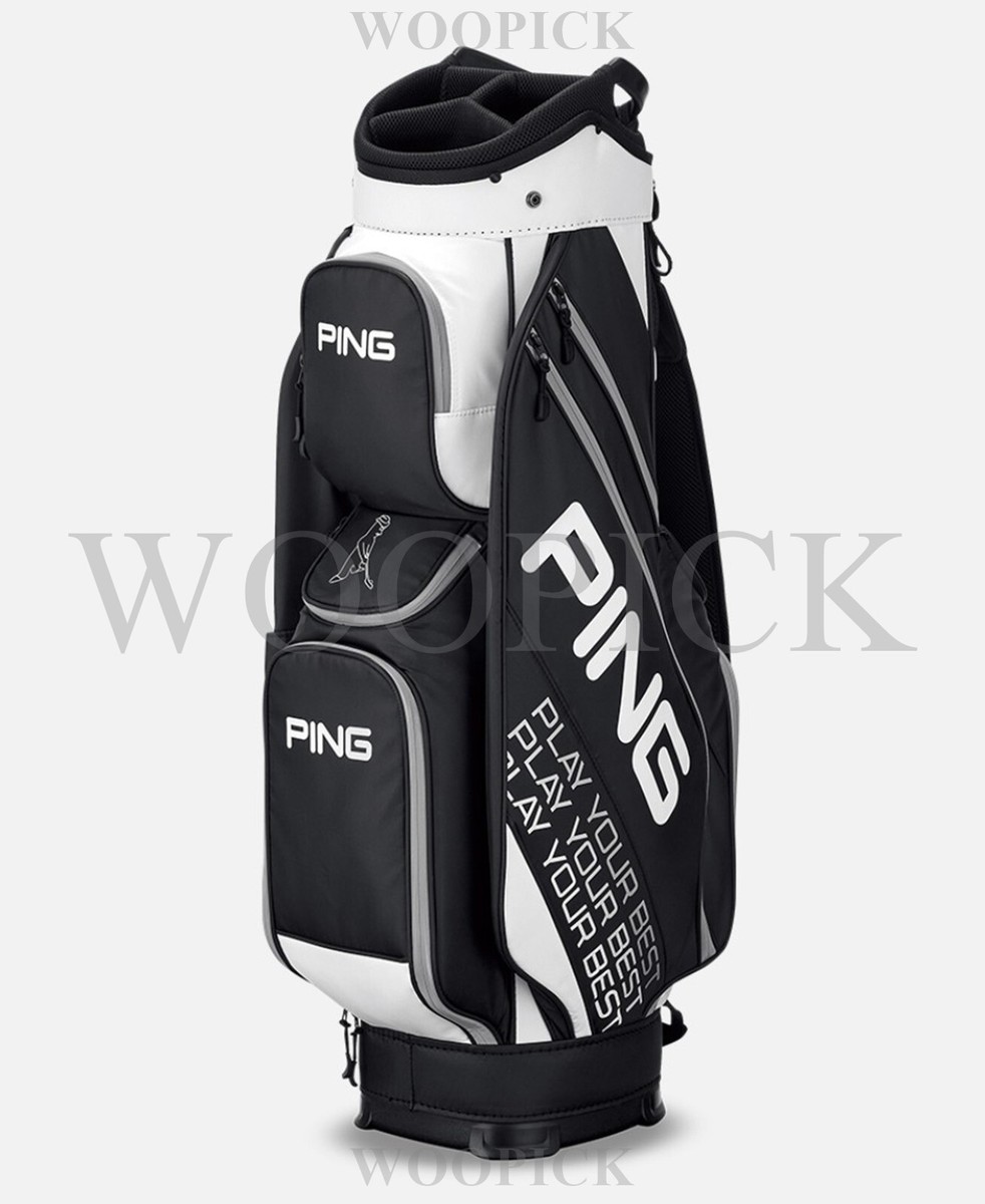 Ping 2025 SPORTY LN2 Men's Golf Caddie Cart Bag 9inch 4Way 2.9kg