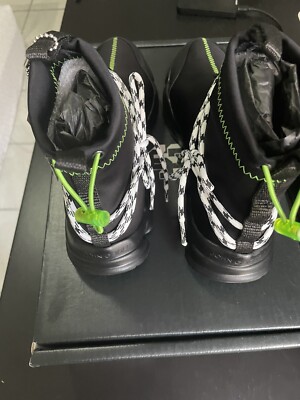 John Geiger 002 Away Game Black Lime White Size 9 | eBay display picture 2