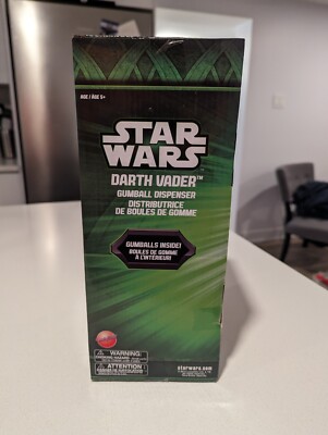 Star Wars Darth Vader Gift Set Gumball Machine and Candy Fan NEW