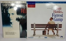 Laserdisc Lot Of 2 Tom Hanks Films - Forrest Gump  Philadelphia
