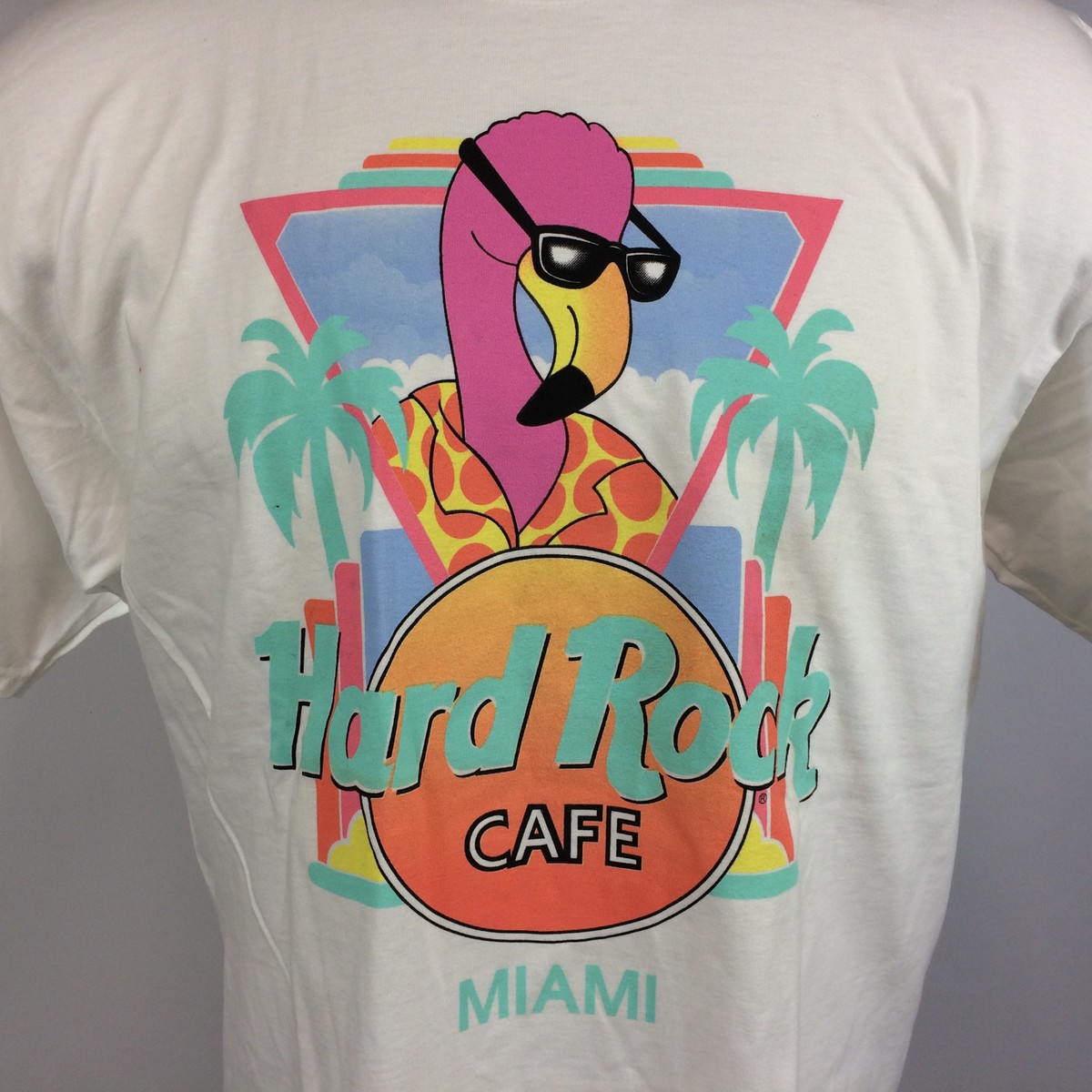 Minty Vintage 80s 90s Hard Rock Cafe Miami Flamingo Beach Surf 