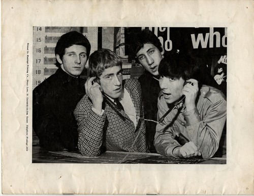 The Who Traffic The Herd Tour Programme Original Vintage 1967 - Picture 2 of 3