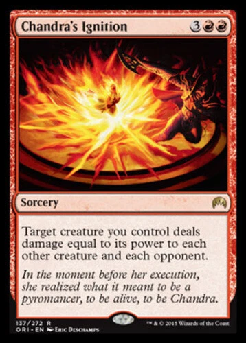 Chandra's Ignition Magic Origins Near Mint, English - MTG - Picture 1 of 1