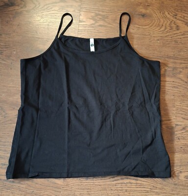 ever.me - Damen  Träger TShirt Tangtop Oberteil Faschion Gr. XL schwarz