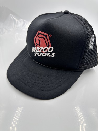 Vintage MATCO Tools Mesh Screen Foam Snapback Cap Kc Brand Trucker Hat Ball Cap