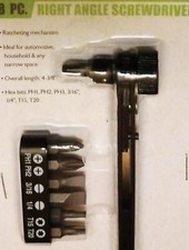 Right Angle Screwdriver  | 8 pc Set | Pittsbu...