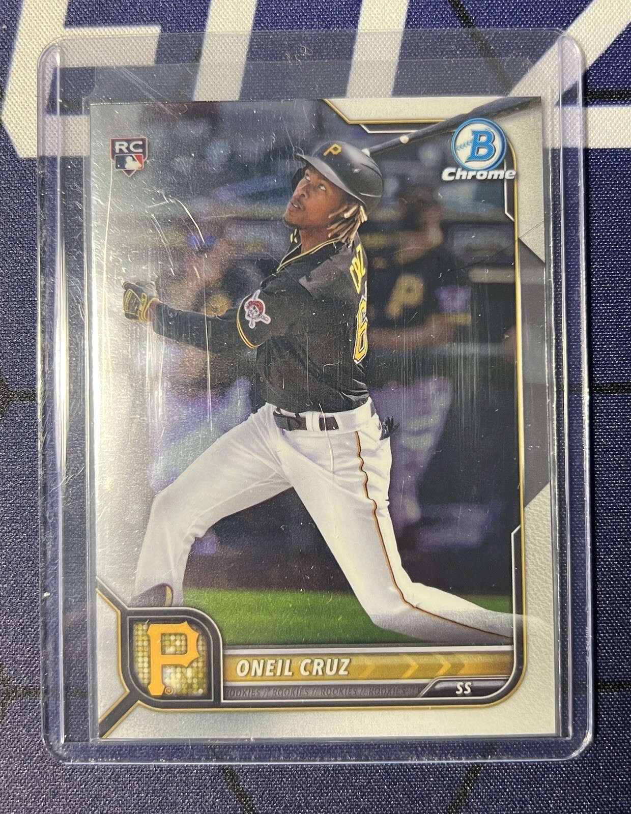 Oneil Cruz - 2022 Bowman Chrome - Base Rookie RC #45 Pittsburgh Pirates