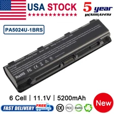 PA5024U-1BRS Notebook Battery For Toshiba Satellite C850 PABAS260 PA5026U-1BRS