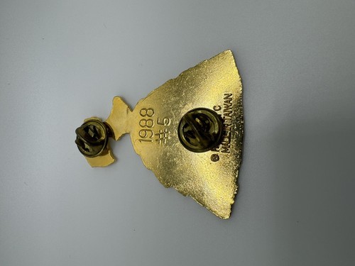 Vintage Lions Club Pin 1988 No 5 Mississippi Hospitality State - Picture 2 of 2