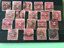 Uunited States postage due used  stamps   Ref A4724