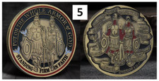 Challenge Coin: Religious #5 Armor of God Standing Firm (Ships from CO, USA)