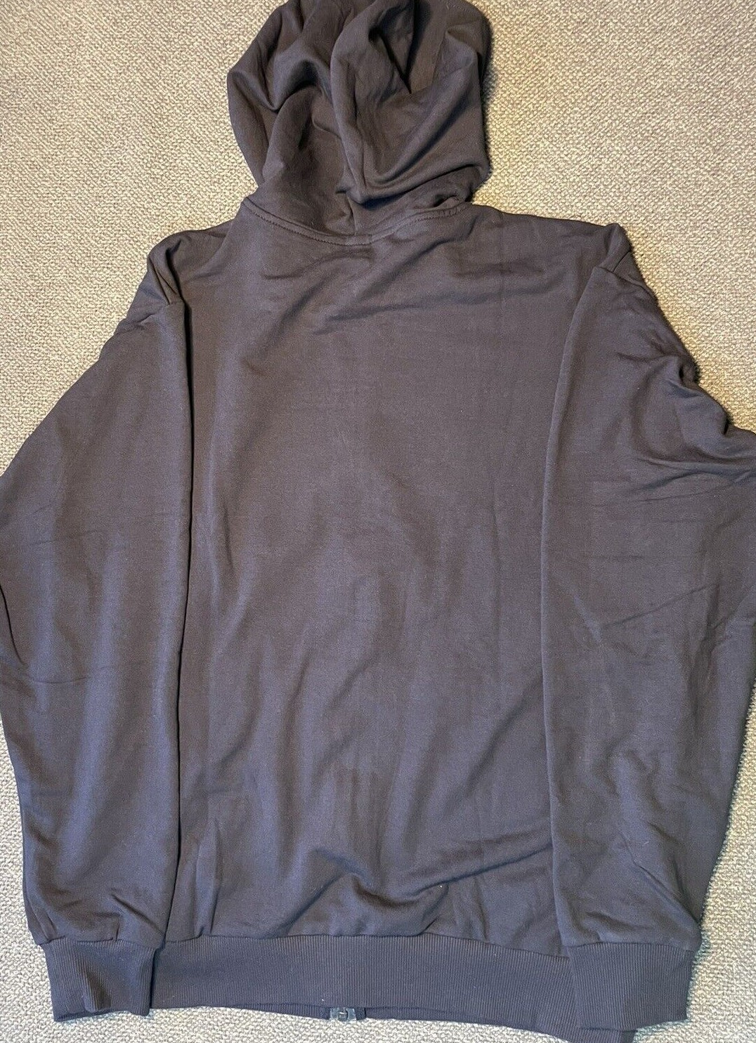 Eddie Bauer Men's Brushed Fleece Zip Hoodie Blue