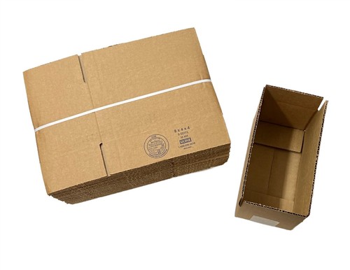 ULINE 8x4x4 Corrugated Cardboard Shipping Boxes S-22173 ( 25 Pieces Bundle) - Picture 2 of 2