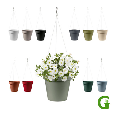 Central Garden Hängeampel Blumenampel mit VA-Aufhängung 15 cm | 20 cm | 30 cm