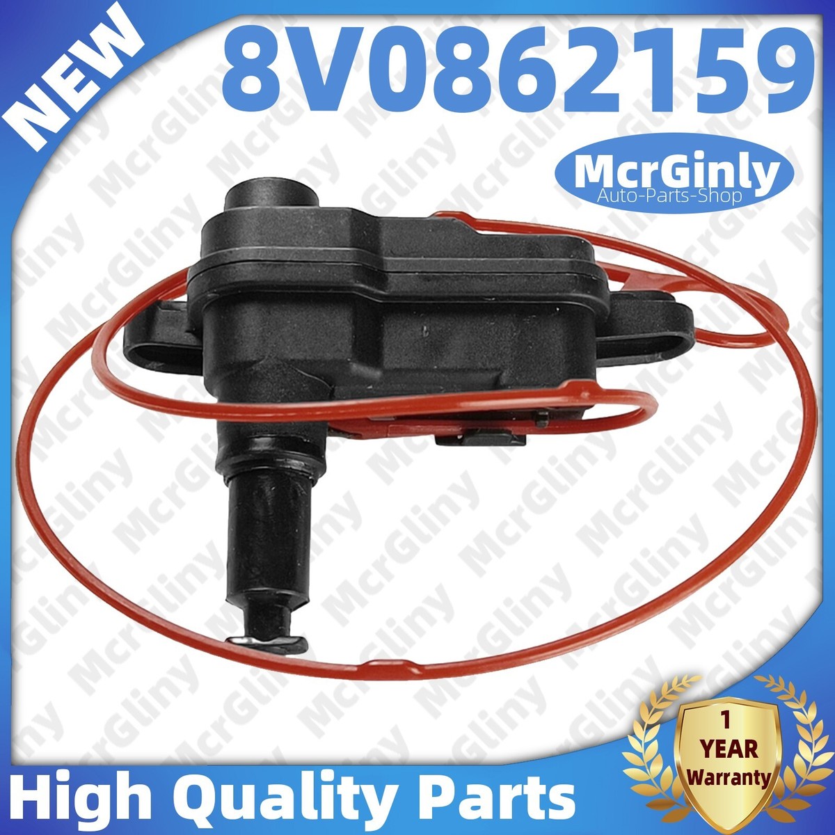 Fuel Tank Cap Actuator Lock Actuator For VW Jetta Tiguan Touareg