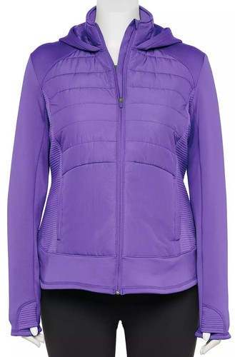VESTE TEK GEAR À CAPUCHE MULTIMÉDIA SWEAT À CAPUCHE ZIPPÉ MANTEAU AVANT FEMME PLUS 3X **NEUF DANS SON EMBALLAGE** - Photo 6/8