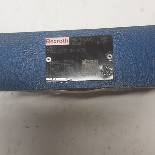 NUOVA REXROTH R901423506 Z2DB6DD2-20/200V Valvola di rilascio pressione (SPEDIZIONE GRATUITA!) - Foto 2 di 3