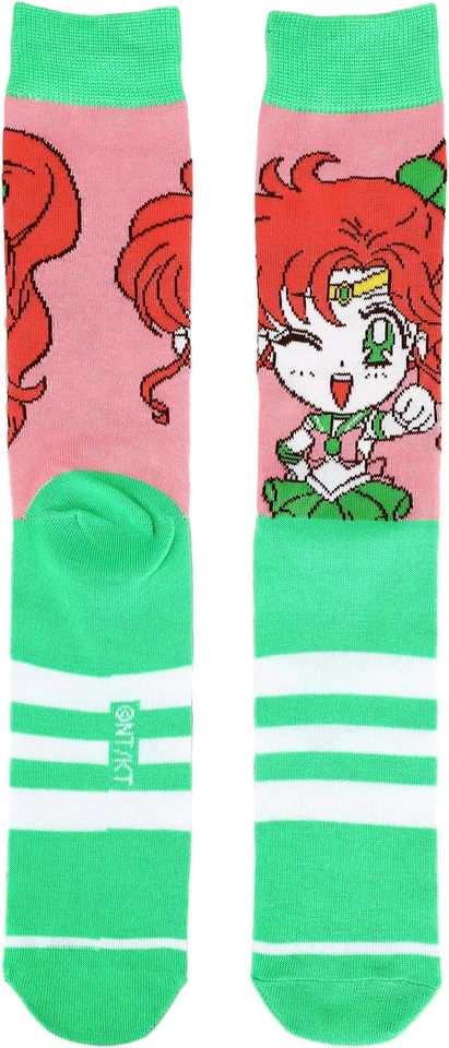 5 pares de calcetines Sailor Moon a rayas, 10-13 Foto 3 de 4