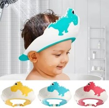Adjustable Baby Shower Cap Kids Shampoo Visor Bath Hat Waterproof Ear Protection