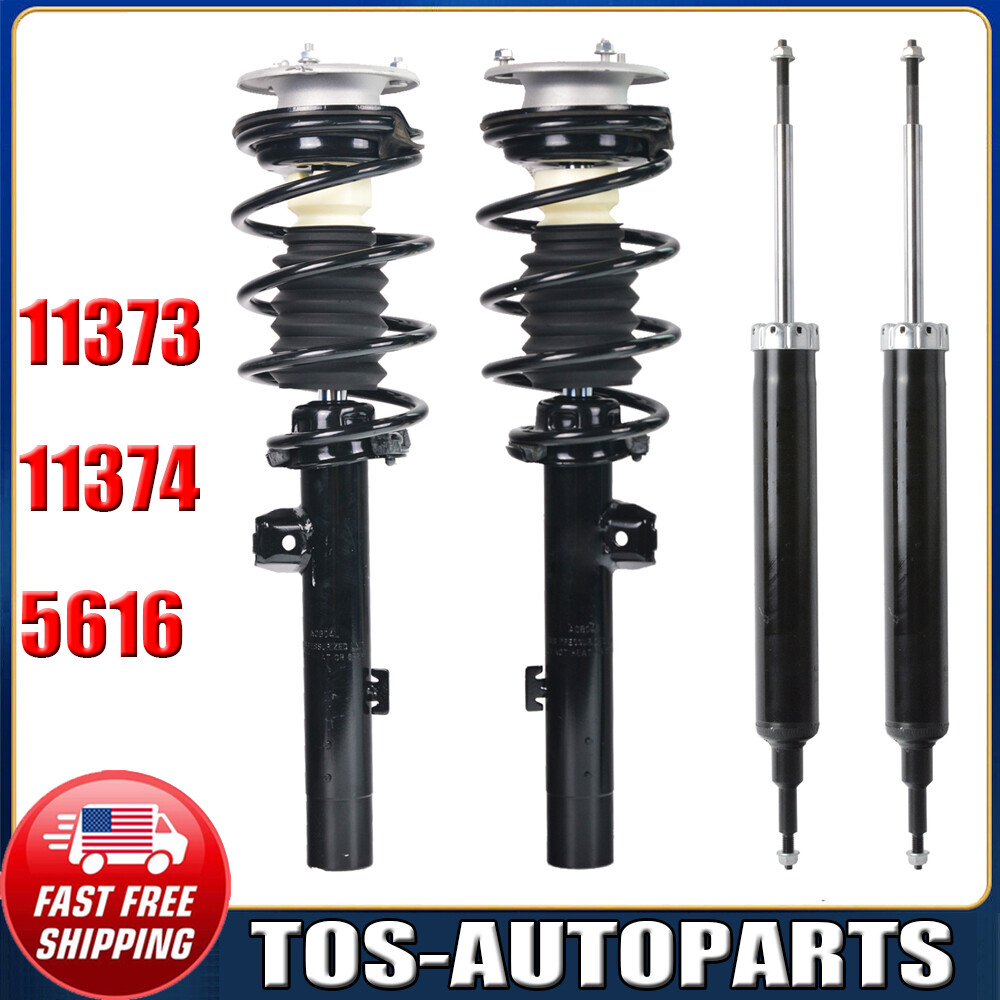 For 200713 BMW RWD Front Complete Struts & Rear Shocks Absorber E90