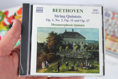 BEETHOVEN STRING QUINTETS OP 1 NO 2 OP 11 OP 17 METAMORPHOSIS QUINTET CD SEALED