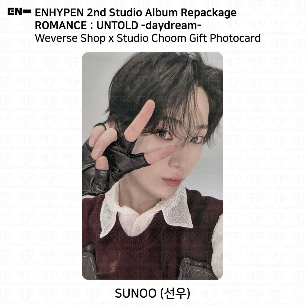 Enhypen ROMANCE:UNTOLD Daydream Weverse Shop Studio Choom
