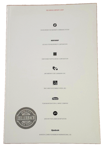 Folleto ilustrado Simpson Paper The Annual Report Client 1987 71/2"x 1/4" x 111/2" - Imagen 1 de 16