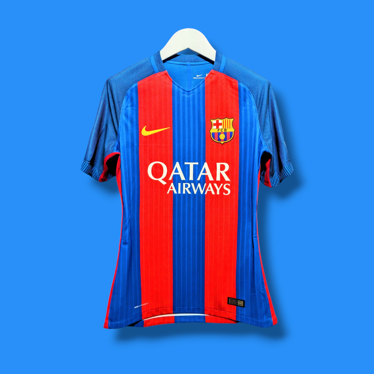 16/17 Nike FC Barcelona Home Match Vaporknit Player Issue Jersey