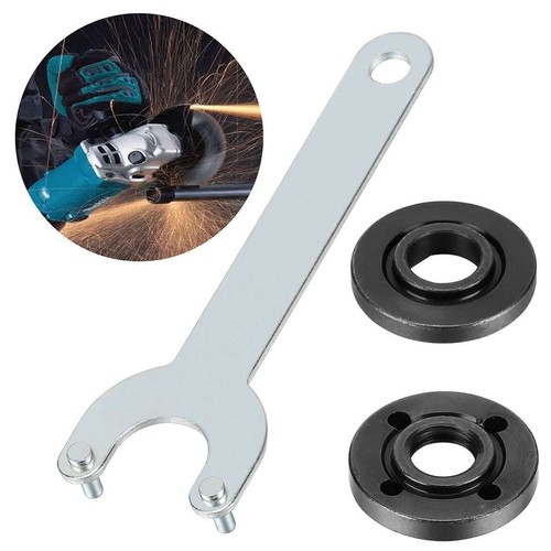 5/8-11 Angle Grinder Flange Lock Nuts Wrench Tool For Dewalt Makita Milwaukee - Picture 10 of 10