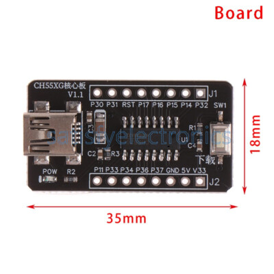 NEW CH552G core board 51 MCU development board CH551G system board