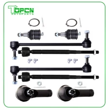 8pc Front Tie Rod End Sway Bar Lower Ball Joint For 2002 2003 2004 Honda Odyssey