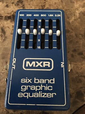 MXR 6 Band Graphic EQ Pedal Slider Covers Quantity (6) | eBay