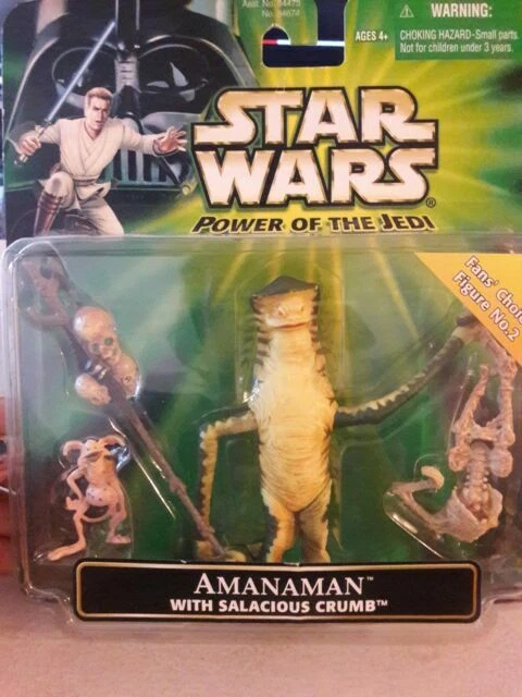 Cabeza de SALACIOUS Crumb figuras de acción de Star Wars y accesorios