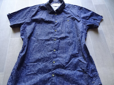 Original NO EXCESS Herren Kurzarm Hemd Gr. XL ~ Neuwertig